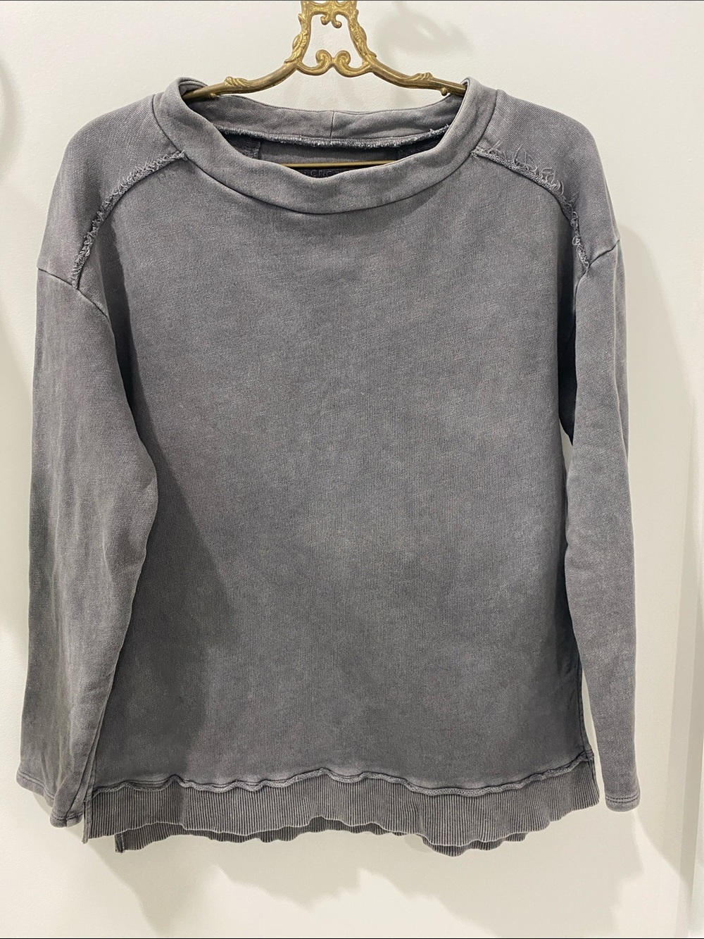 Anthropologie Pilcro Gray sweatshirt